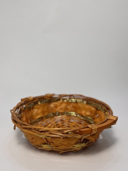 سلة قش حجم صغير